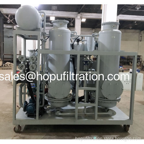 Brown Black Cooking Oil Decoration System, Red diesel oil decoloring machine, Cooking Oil Reclamation Purifier